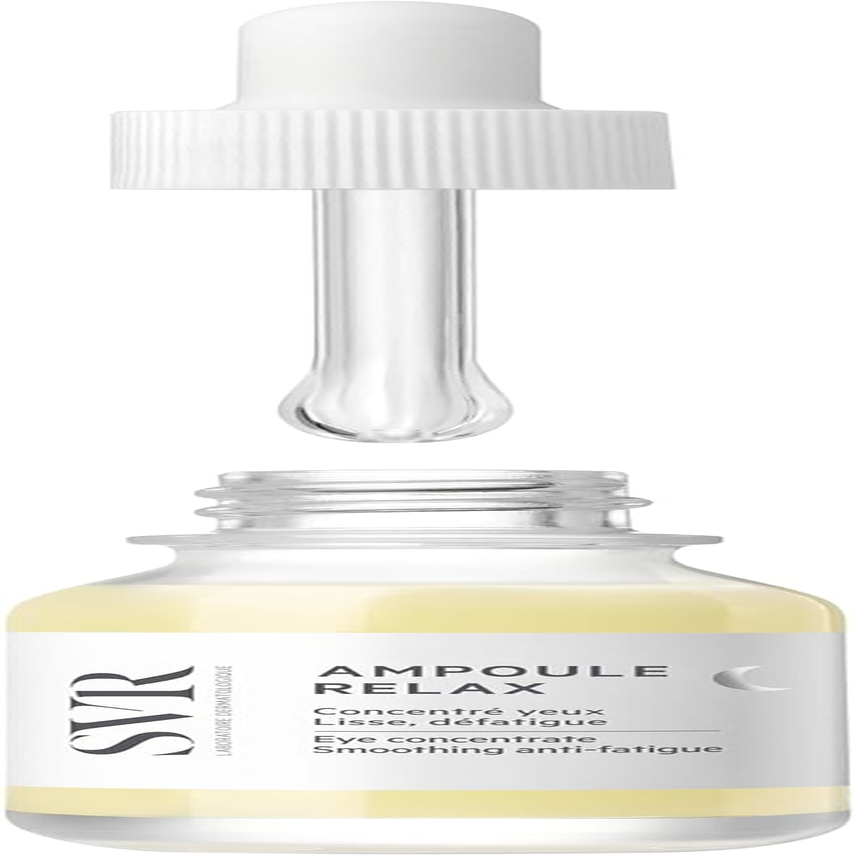 SVR Ampoule Relax Trattamento Notte Concentrato Rilassante Contorno Occhi, 15 Ml