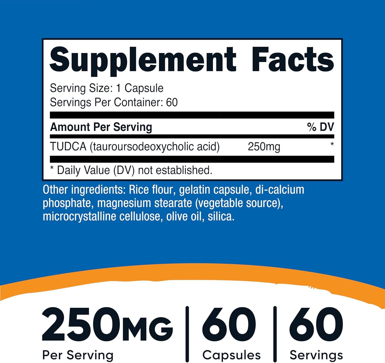 Nutricost Tudca 1 Bottle