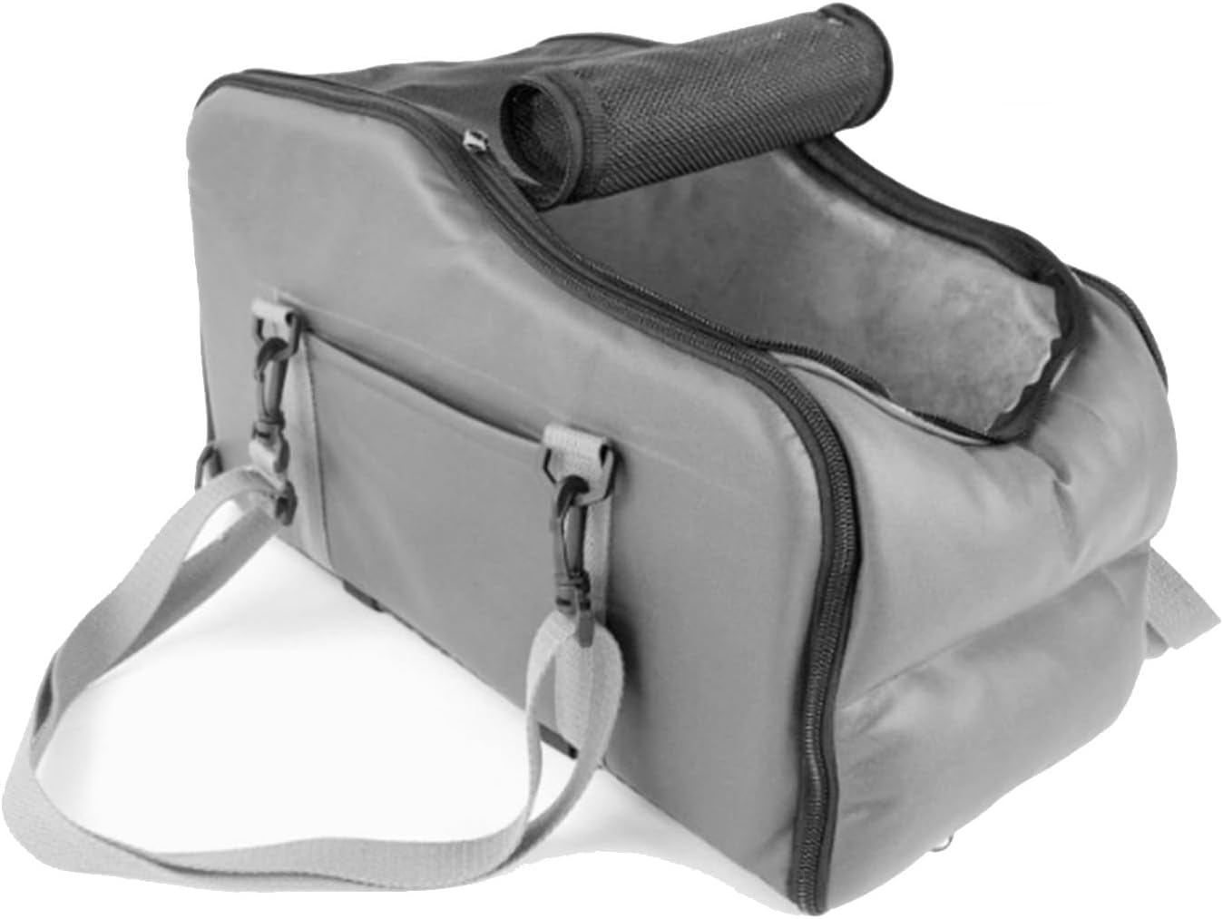 Console Dog Car Seat for Small Dogs & Cats - Pet Booster Seat with Safety Belt, Soft Cushions & Detachable Support, Portable Center Console Pet Car Carrier image number 6