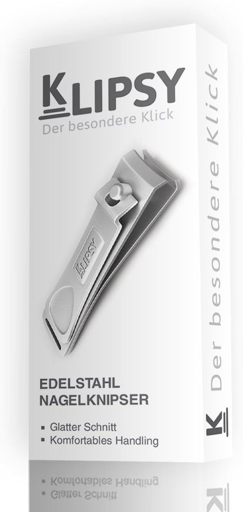 K-Pro KLIPSY Nail Clipper Large &ndash; for Men and Thick Nails &ndash; Stainless Steel image number 4