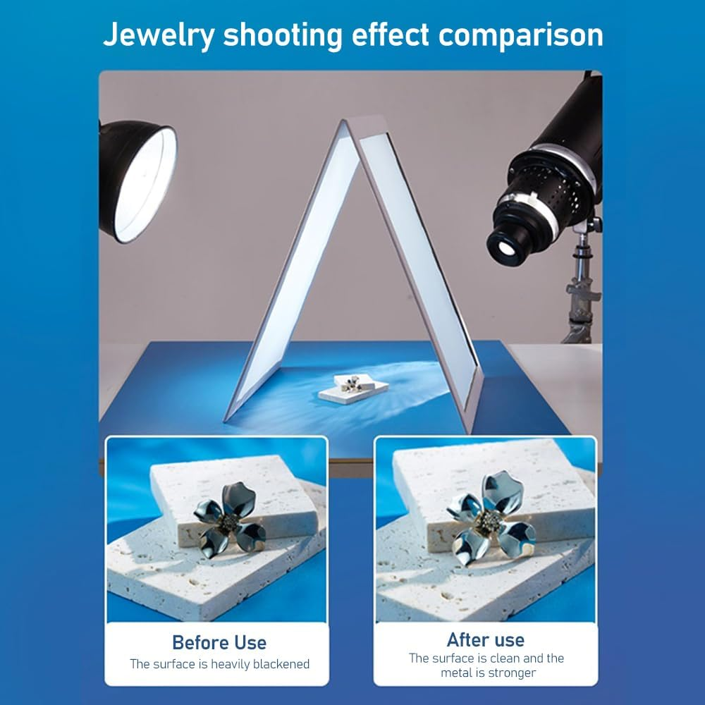 850 * 295Mm Portable Photography Reflector Foldable V-Flat Light Reflector for Photography Light Diffuser Board image number 6