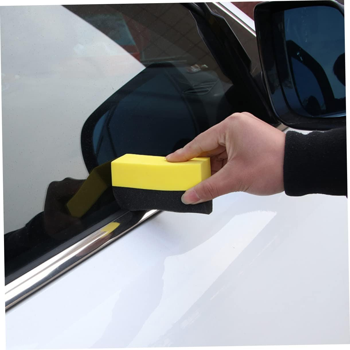 CONGARTENO Car Wash Sponge Block Cleaning Sponge for Vehicle Gaps and Corners Soft Resilient Car Cleaning Block with Powerful Scrubbing Surface and Strong Water Absorption for Safe Paint Care image number 6