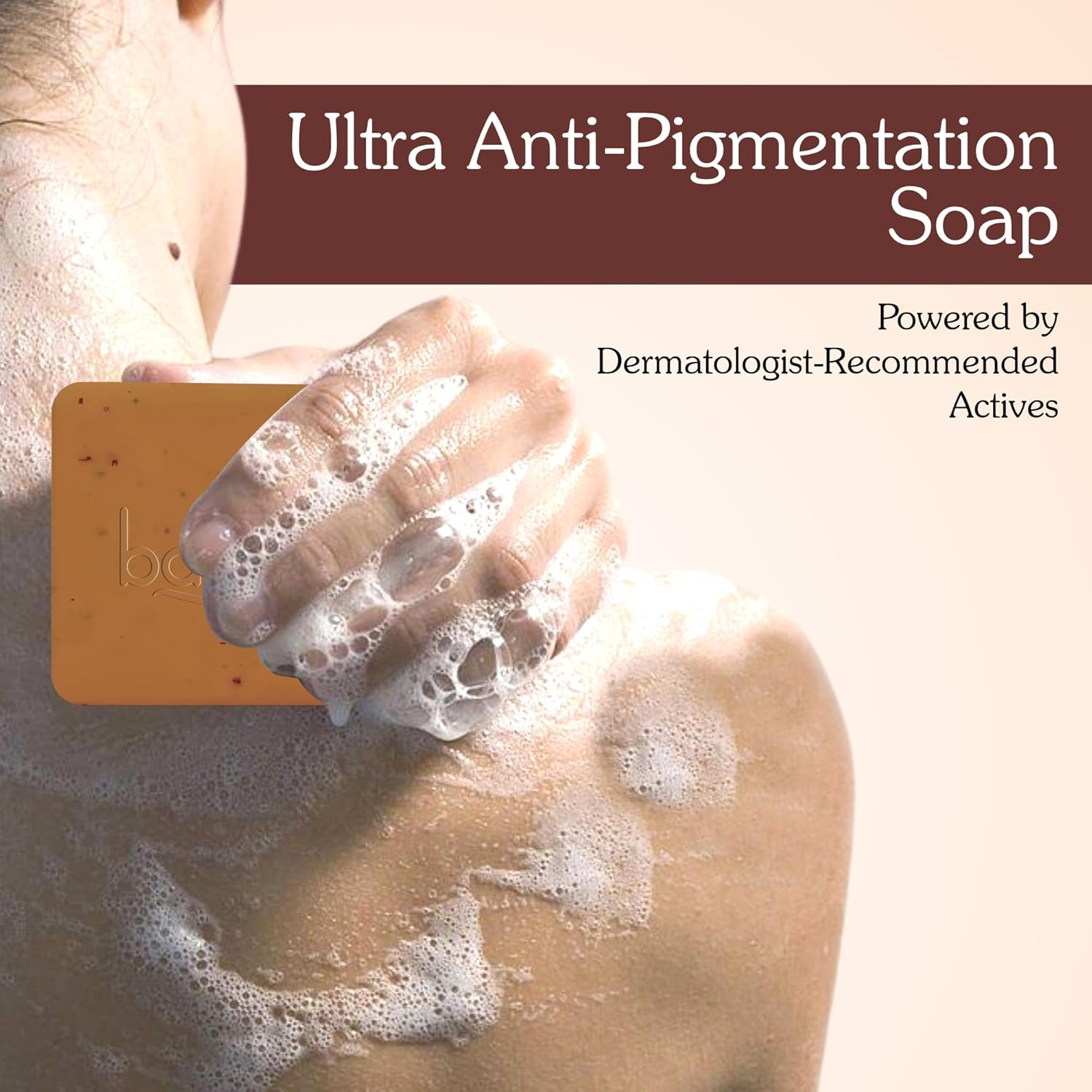 BAKE De-Tan Scrub Treatment Coffee Soap (200Gms Pack of 2) | Ultra Pigmentation Soap | with 2% Kojic Acid, 1% Glycolic Acid, 1% Alpha Arbutin | | for Pigmentation, Dark Spots & Tan image number 6