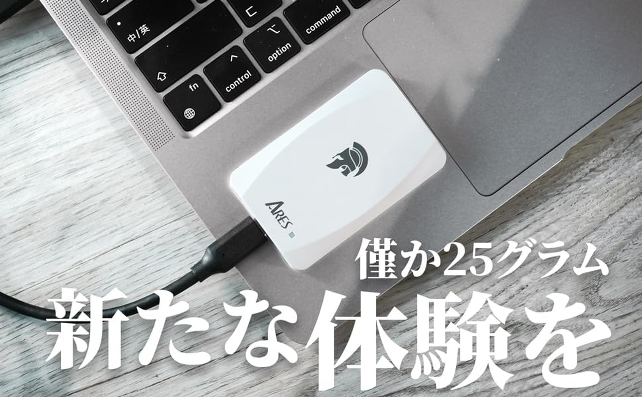 DATO External SSD 500GB, Portable SSD External Solid State Drive, USB 3.2 Gen 2X1 Type C up to 1050/1000 Mb/S, Super Light and Compact Portable Solid State Drive - ARES Torch image number 4