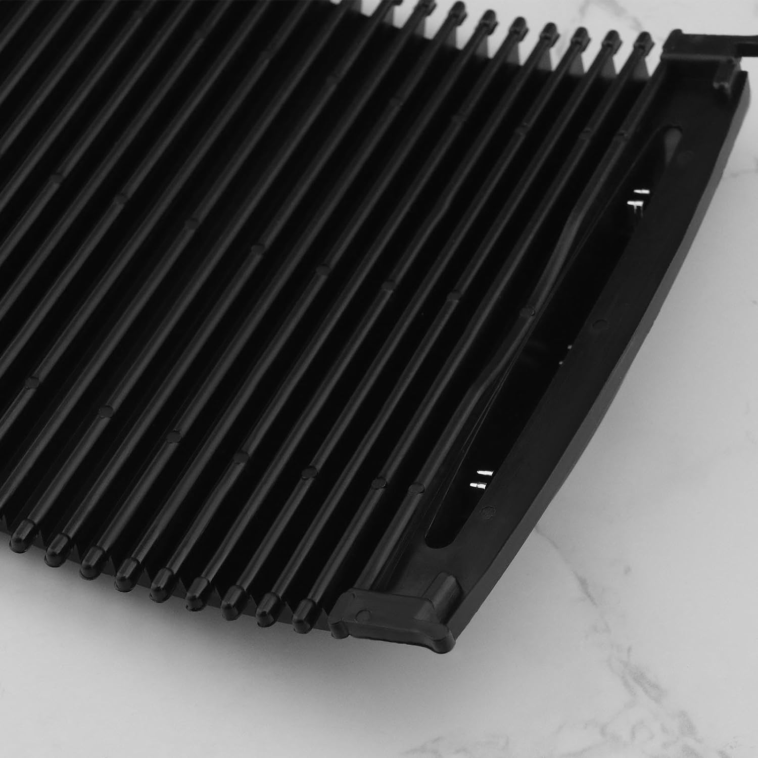 Ecsing Center Console Roller Blind Cover Compatible with C-Class W203 2000-2007 A2036800123 Cup Holder Roller Zipper Center Console Sliding Shutters Black image number 1