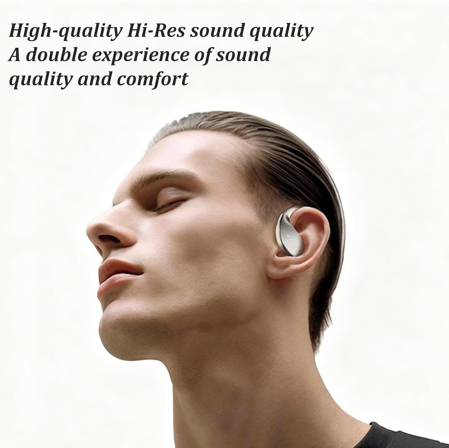 Translating Earbuds - 144 Languages Real-Time AI Translator Earbuds - Business Meeting Translating Tool | for Travel Business Meeting Outdoor Workout Trade Show International Conference image number 3