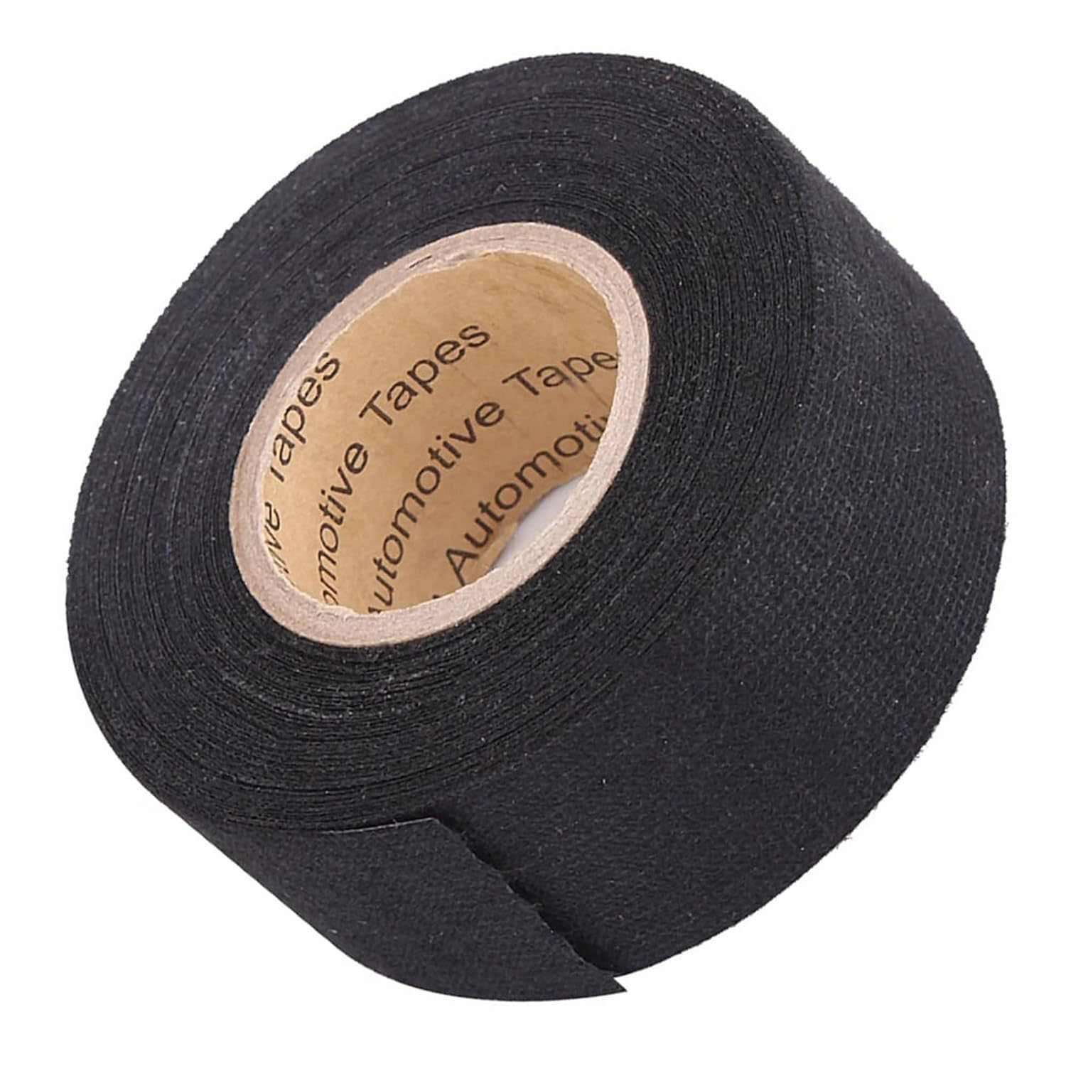 Automotive Wiring Harness Tape High Viscosity Polyester Cloth Adhesive Tape for Car Dashboard and Engine Compartment Noise Reduction (32Mm*15M) image number 4