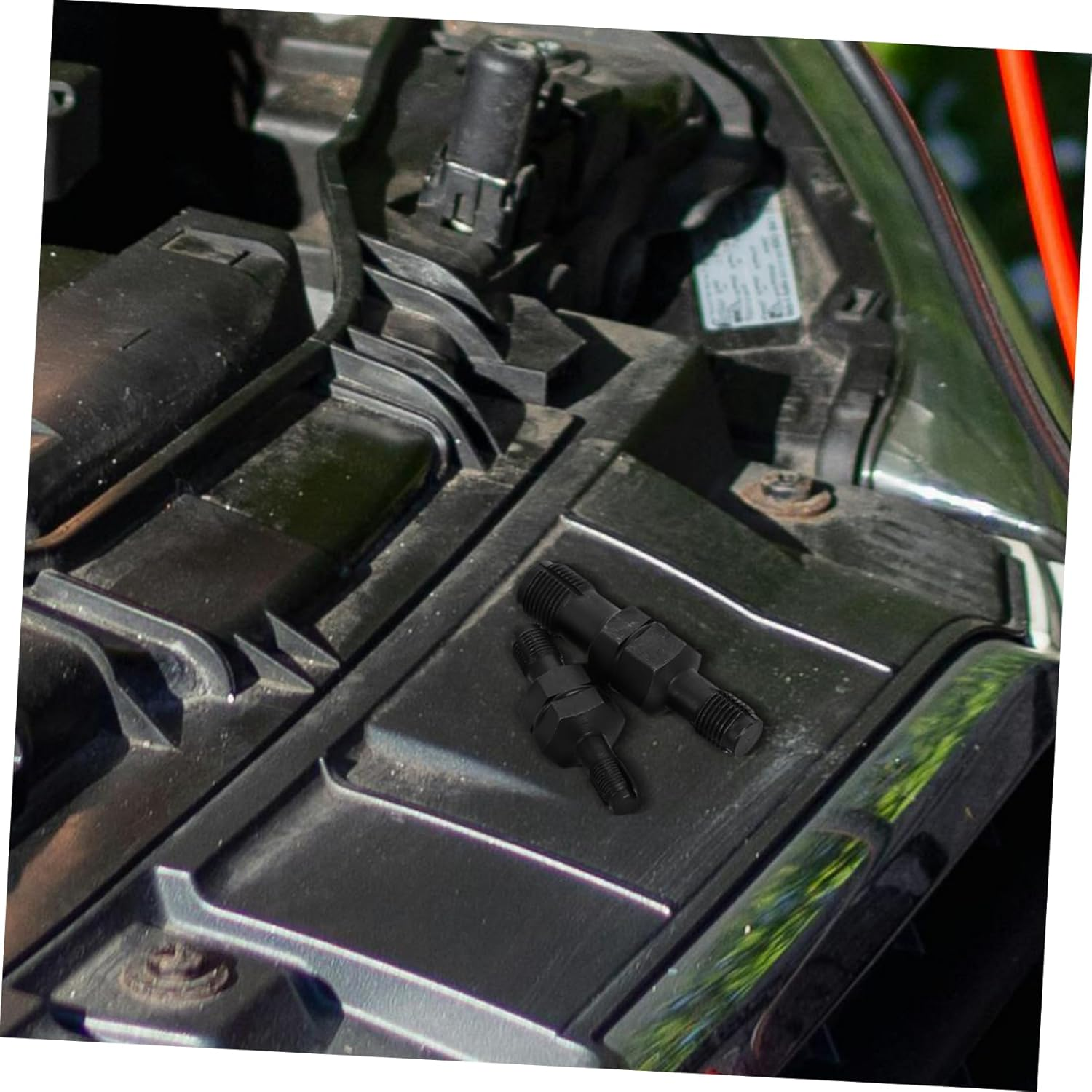 GRIRIW 2Pcs Automotive Spark Plug Rethreader and Tap Wrench Tool Kit for Easy Engine Repair image number 5