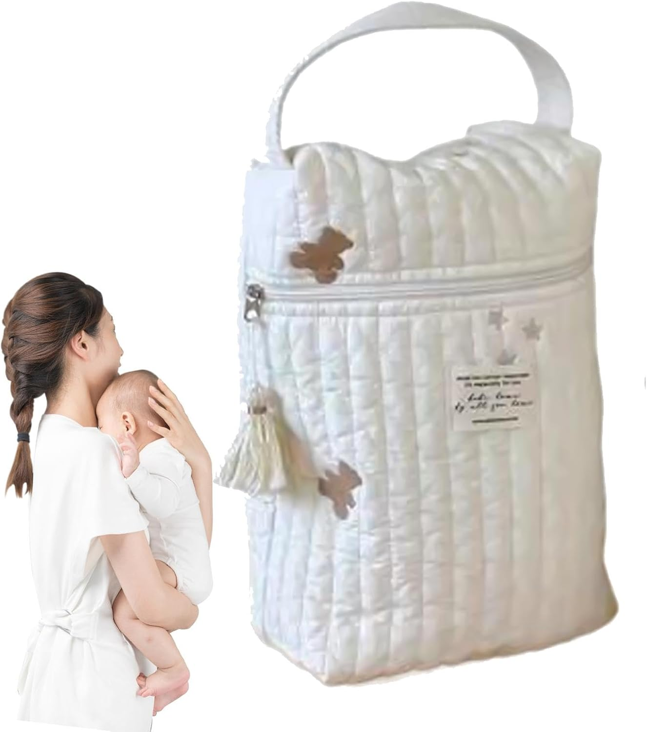 Diaper Bag Pouches for Organization, Travel Diaper Storage Bag, Multifunctional Diaper Bag Pouch, Travel Diaper Storage Bag for Parties, Travel Diaper Storage for Picnics, Outdoor Diaper Bag Pouch, image number 3