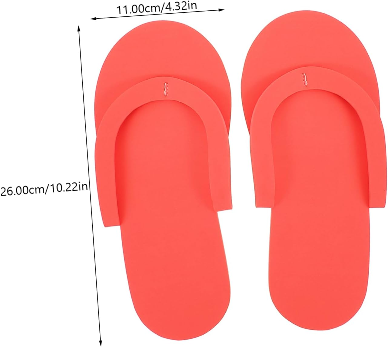 MERRYHAPY 12Pairs Pedicure Slippers Disposable Home Slippers Women'S Patterns Guest Footwear image number 6