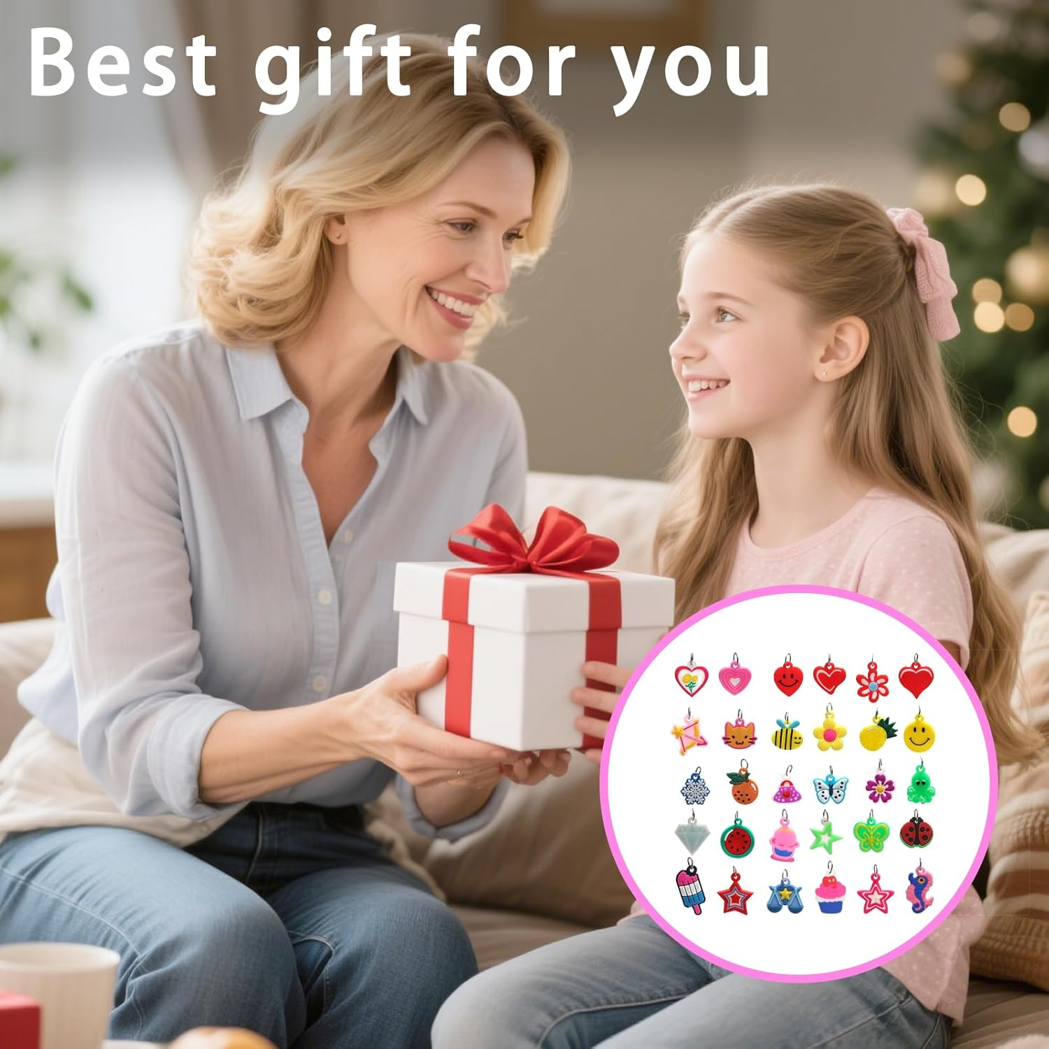 120Pcs Colorful Rubber Loom Band Charms Mixed Bracelet Charms Braided Rubber Band Kit Colorful Jewelry Making Kit for DIY Necklaces Suitable for Handmade DIY Enthusiasts image number 3