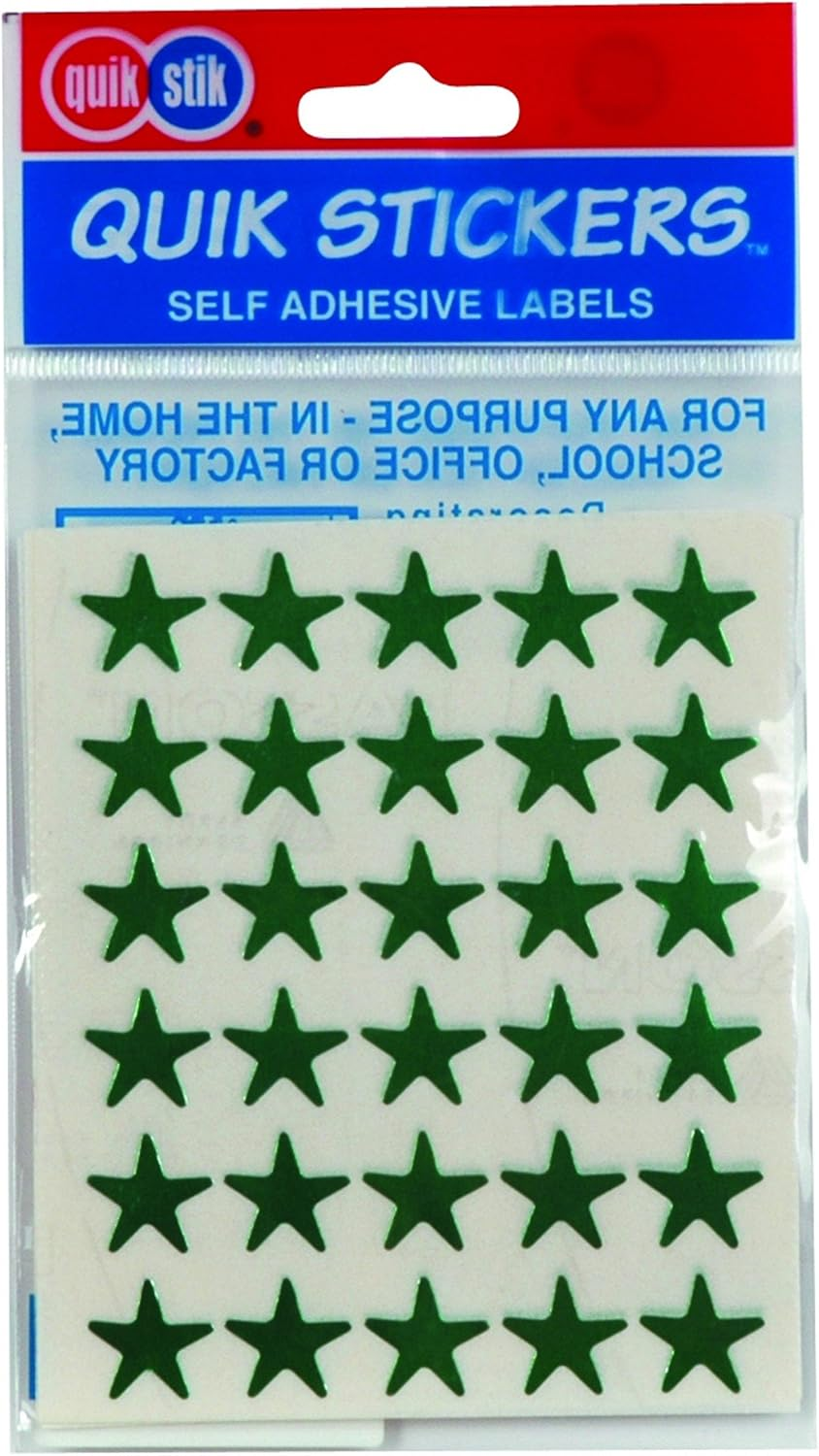 Quikstik Labels Hangsell Gold Star 135 Labels