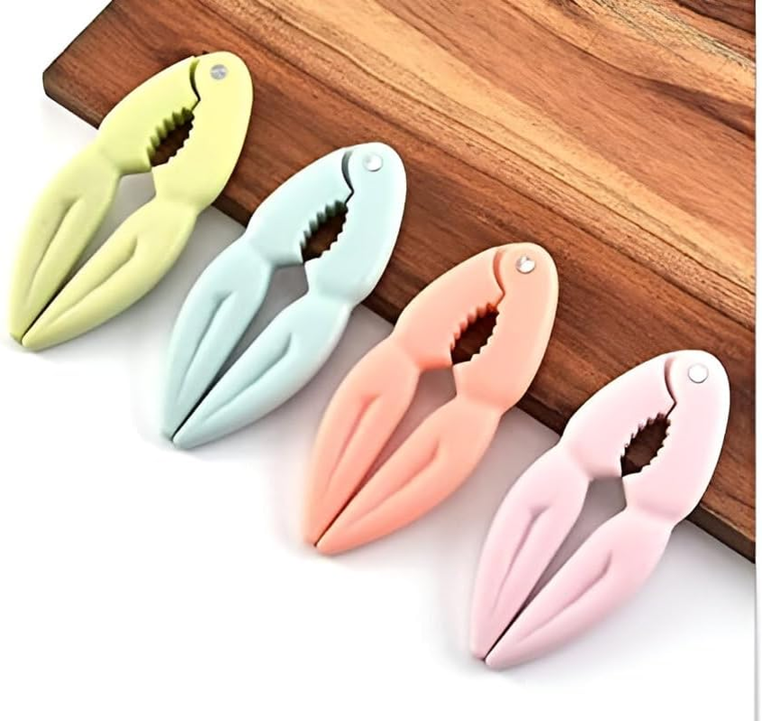 Crab Crackers Professional Seafood Tools, Nut Crab Lobster Crackers Opener Tool Set Kitchen Gadget (1Pc) (Green) - Green image number 6