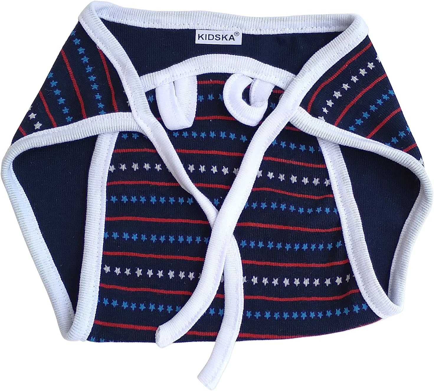 Hosiery Cotton Diapers, Nappy, Langot for New Born Baby/Diapers for Baby/Baby Nappies, Multicolor, 3-6 Month-Pack of 6 image number 5