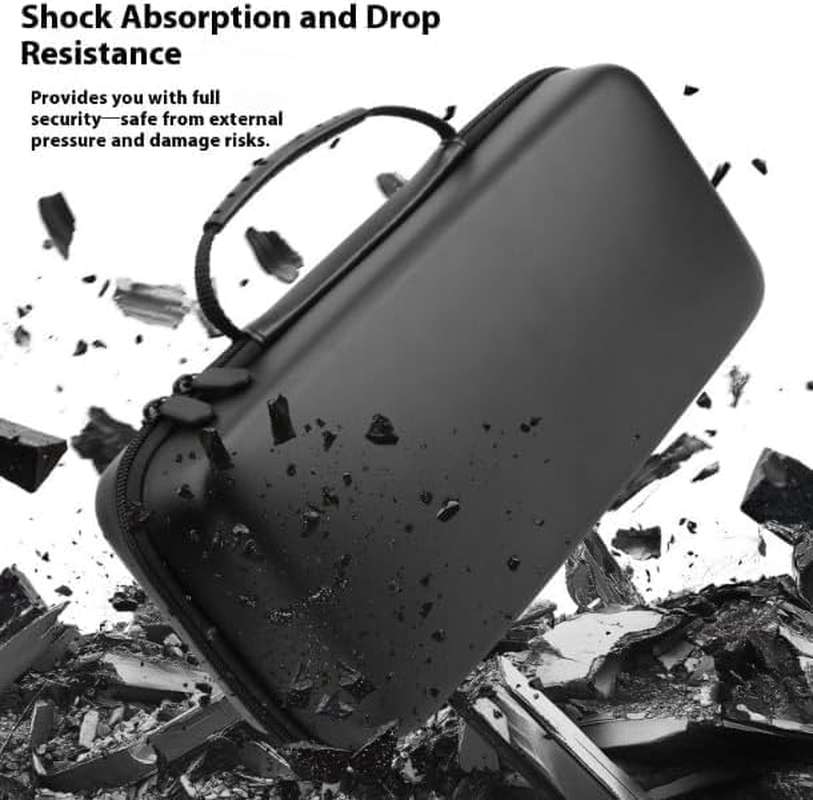 T Tersely Carrying Case for Rog Xbox Ally / Rog Xbox Ally X 2025, Anti-Scratch Shockproof Protective Hard Portable Travel Bag Cover Shell Pouch Mesh Pockets for Accessories image number 6