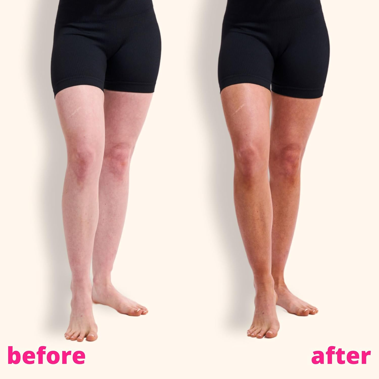 Skinny Tan Tanning Mousse Lotion | Streak-Free, Natural-Looking & Long-Lasting Tan | Coconut & Vanilla Scent - Medium Tan, 150Ml image number 4