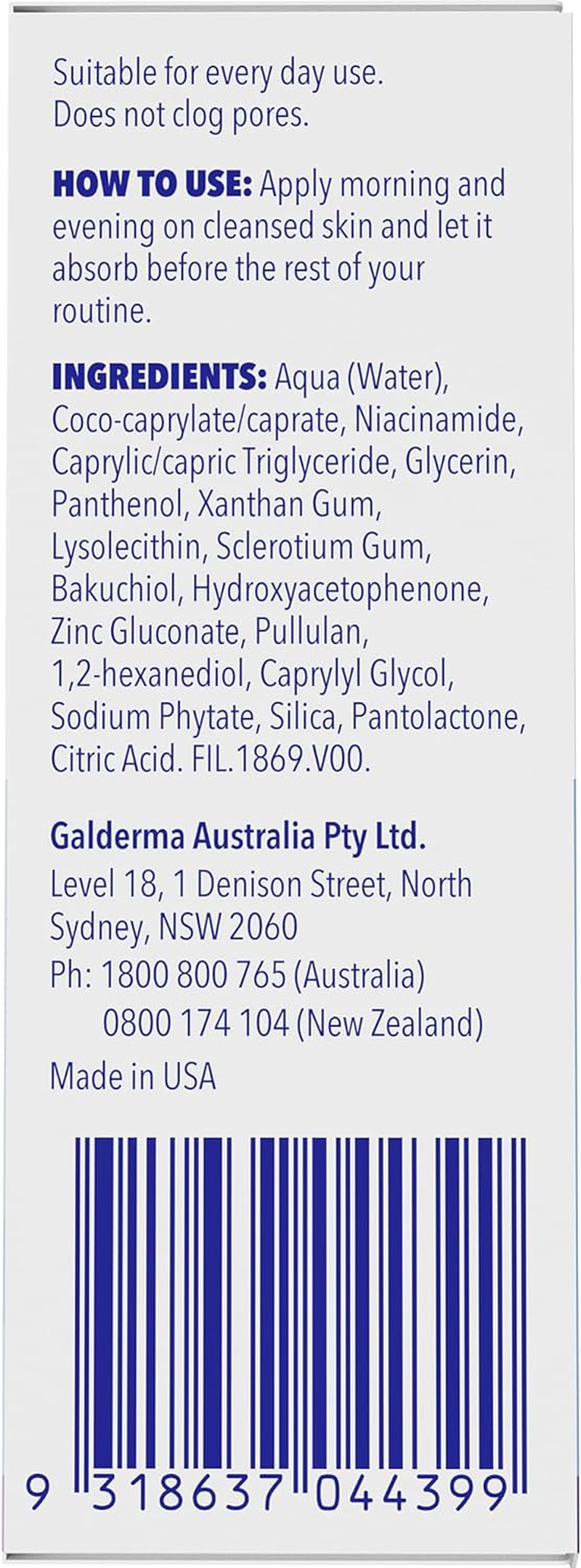 Benzac Post Acne Serum 30Ml, with Niacinamide and Bakuchiol, Reduces Appearance of Post Acne Dark Marks, Evens Skin Tone, Oil Free, Dermatologist Tested