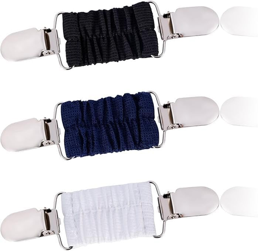Back Cinch Clips with Elastic Band Design Clothes, 3Pcs Dress Cinch Clips Cardigan Clips Elastic Clothes Tightening Clip,Fit Dress Cinch Clip Sweater Shawl Clip,Dress Clips Back Cinchs Sweater Clips image number 6