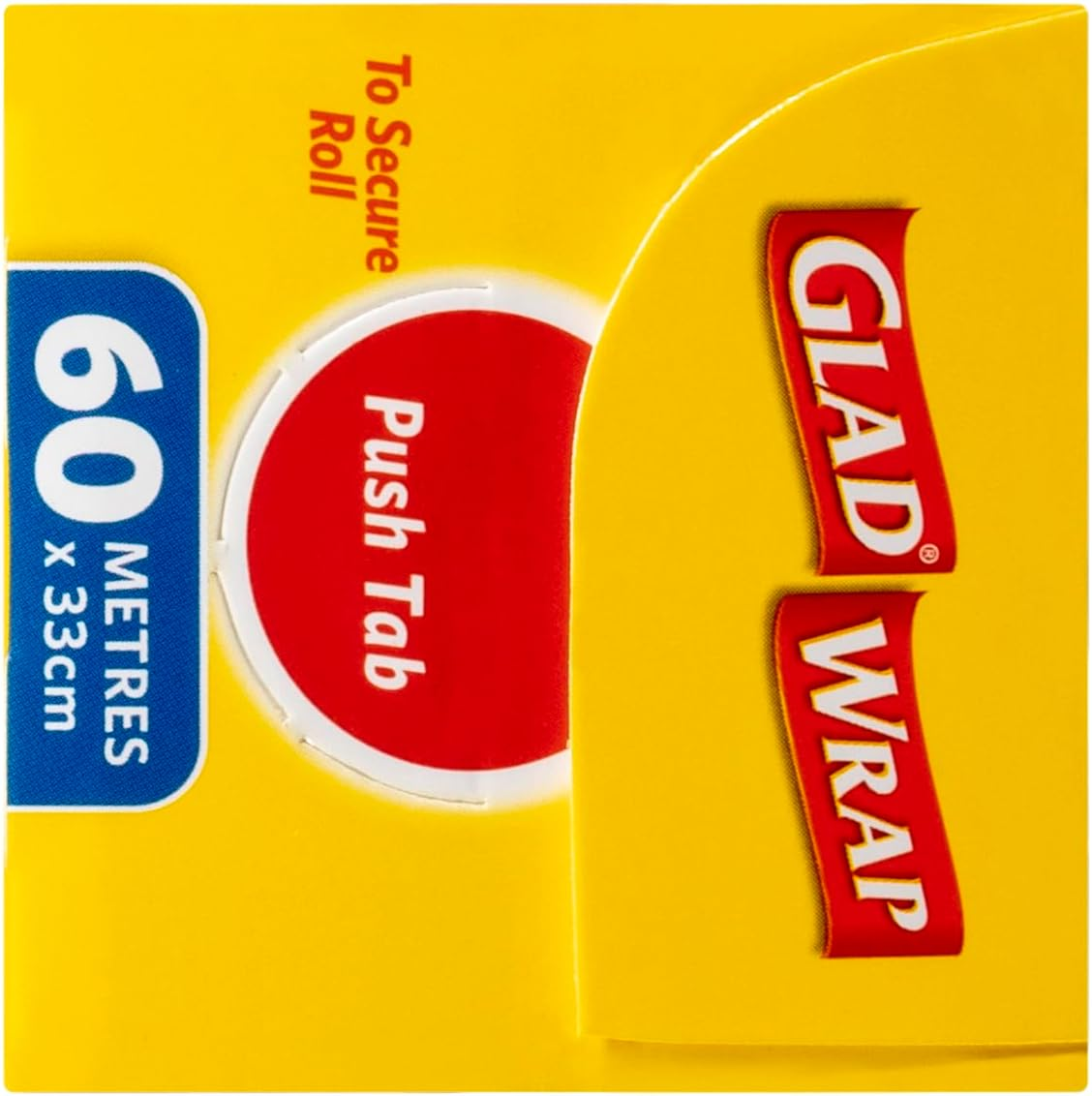 Glad Cling Wrap, 60 Metre Clear Food Wrap, BPA -Free, Microwave Ready, 60M X 33Cm, 1 Count image number 5