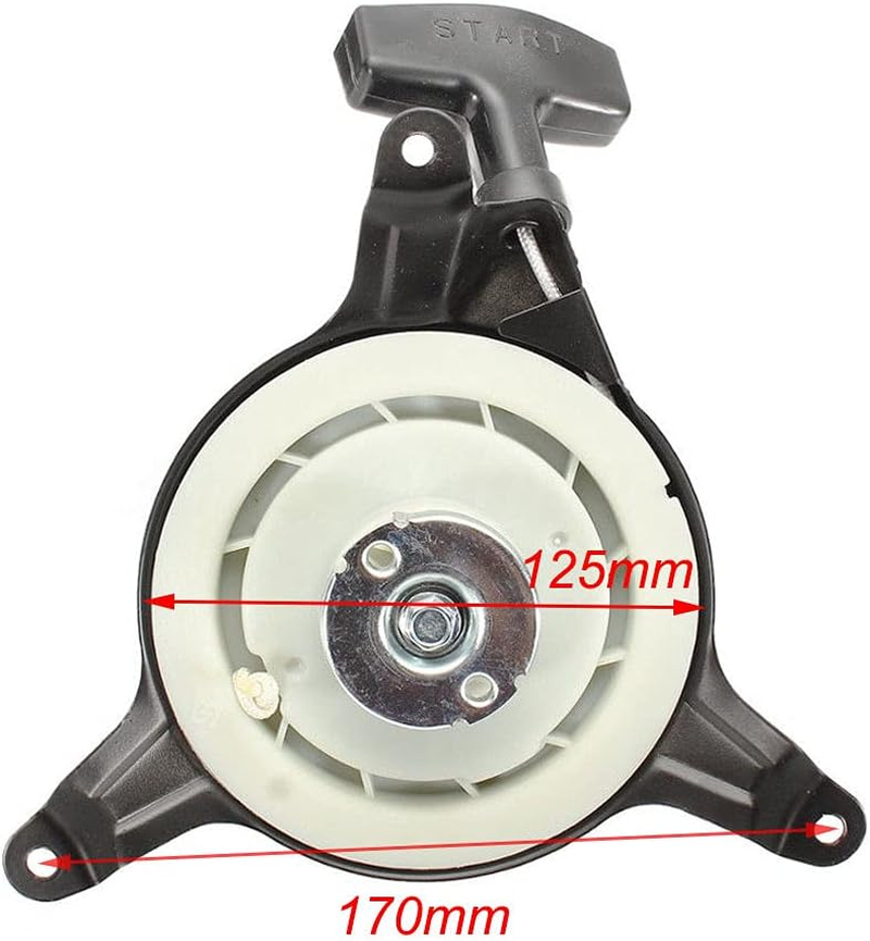 Acbbmns Recoil Pull Starter Assembly Compatible for Honda GXV120 GXV140 GXV160 HRU195 HRU215 Lawn Mower Part Generator Replaces image number 1