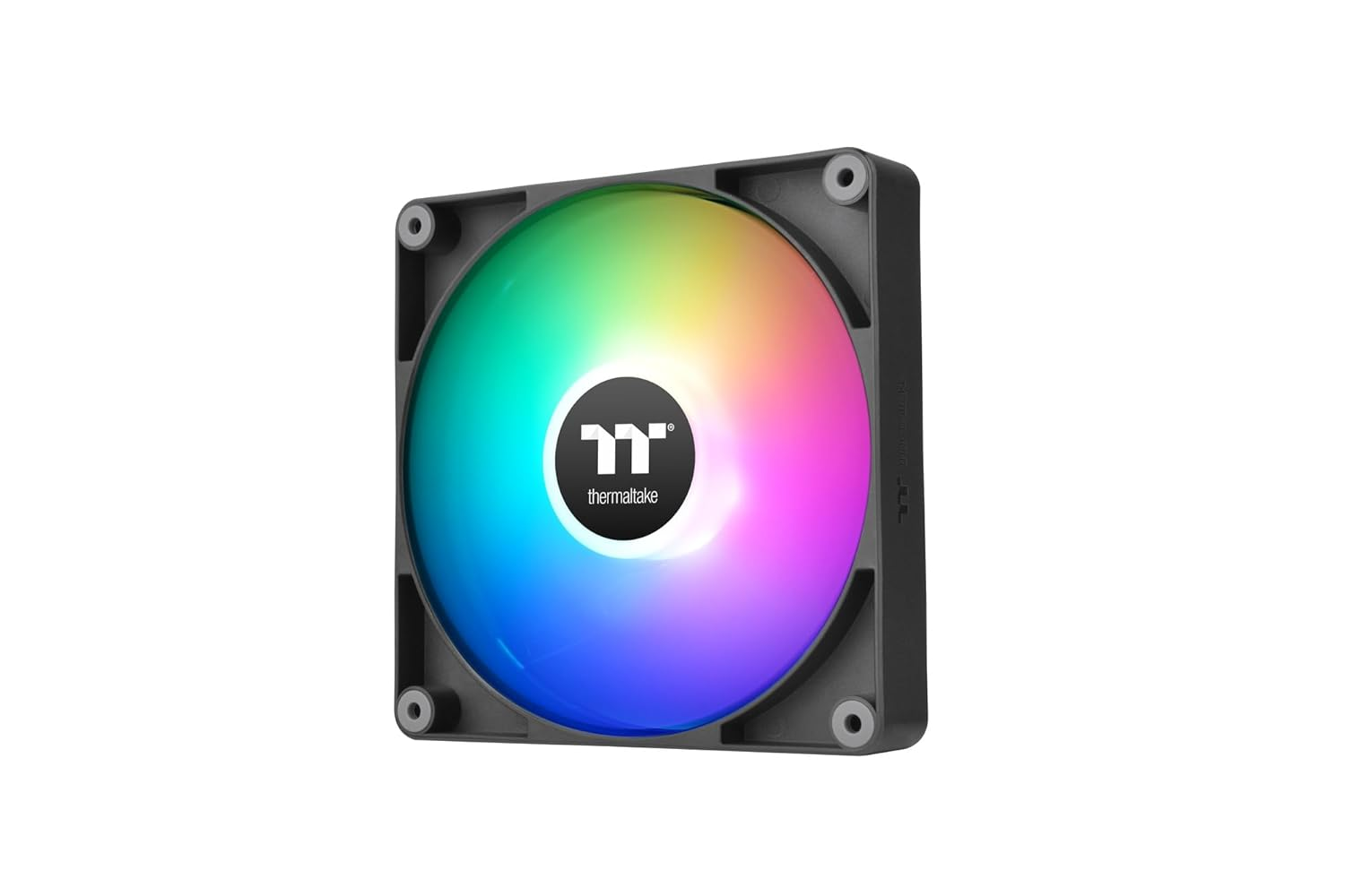 Thermaltake CT140 Reverse ARGB Sync Performance PWM Fan (Up to 1800RPM) White Edition - 2 Fan Pack, CL-F176-PL14SW-A