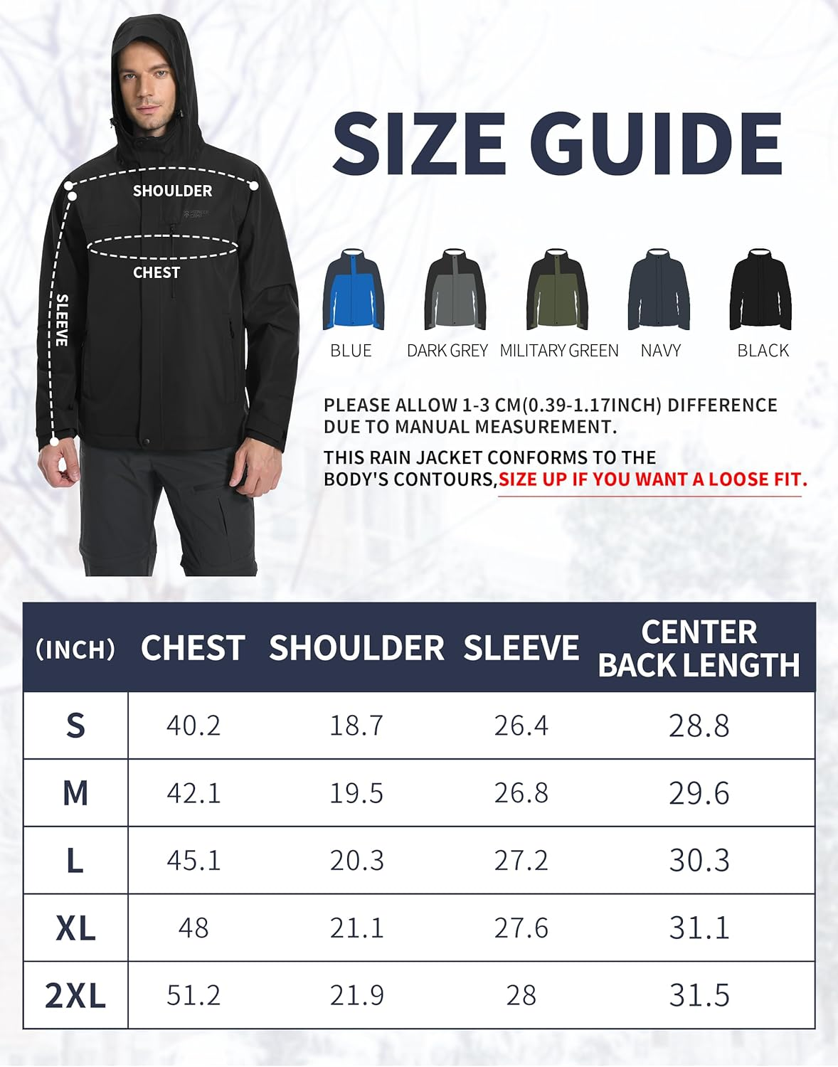 Pioneer Camp Mens Full Zip Polar Fleece Jacket Lightweight Antistatic Fall Winter Coat Windproof Outwear with Zipper Pocket, Black, Large