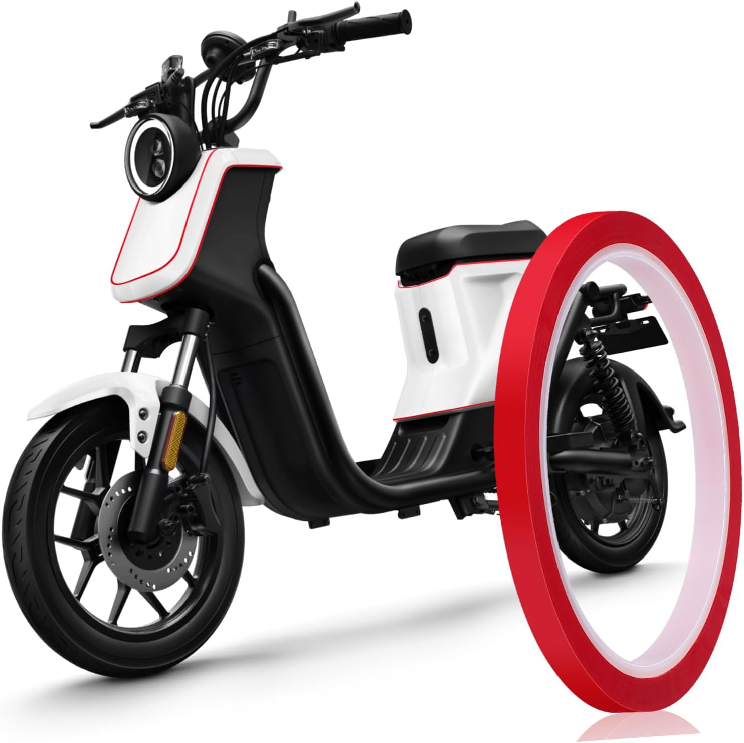 3Rolls Pinstripe Decorative Tape for Cars Auto Trim Adhesive Strip Glitter Car Molding Trim Tape image number 3