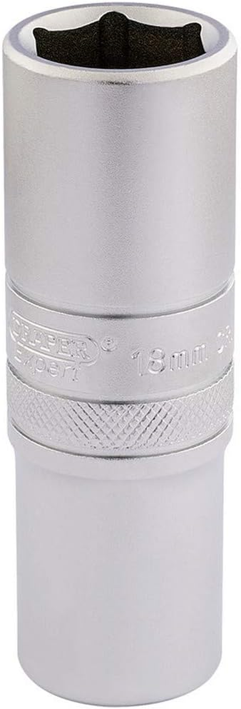 Draper 16647 1/2" Square Drive Hi-Torq 6 Point Deep Socket, 14Mm Size image number 3