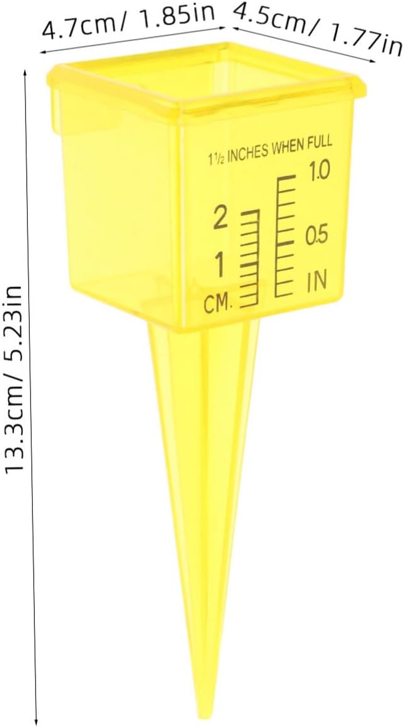 20Pcs Outdoor Rain Gauge Wide Mouth Sprinkler Water Measuring Tool for Lawn Garden with Dual Scales Easy-Read Accurate Rainfall Monitoring image number 5