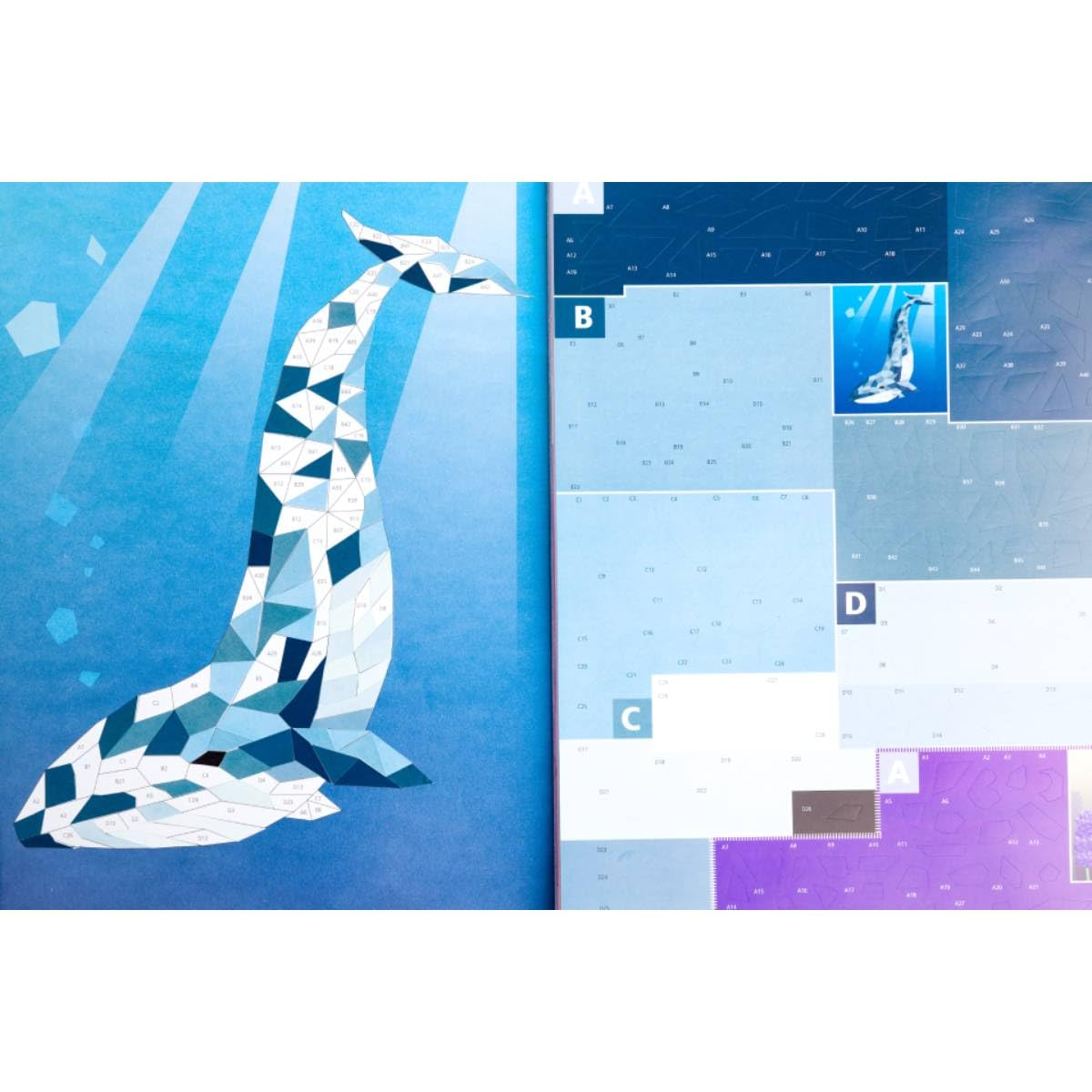 Kaleidoscope Sticker Mosaics Flora & Fauna (Nature)