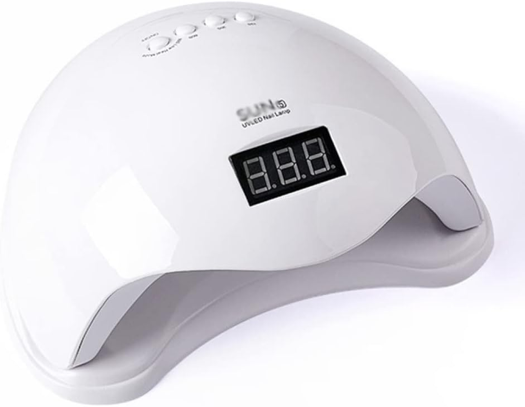 Nail Dryer Nail Lamp Professional Uv Fast Nail Dryer 3 Timer Setting with Automatic Sensorfor All Gel Polish 48W Nail Dryer Portable Nail Lamp