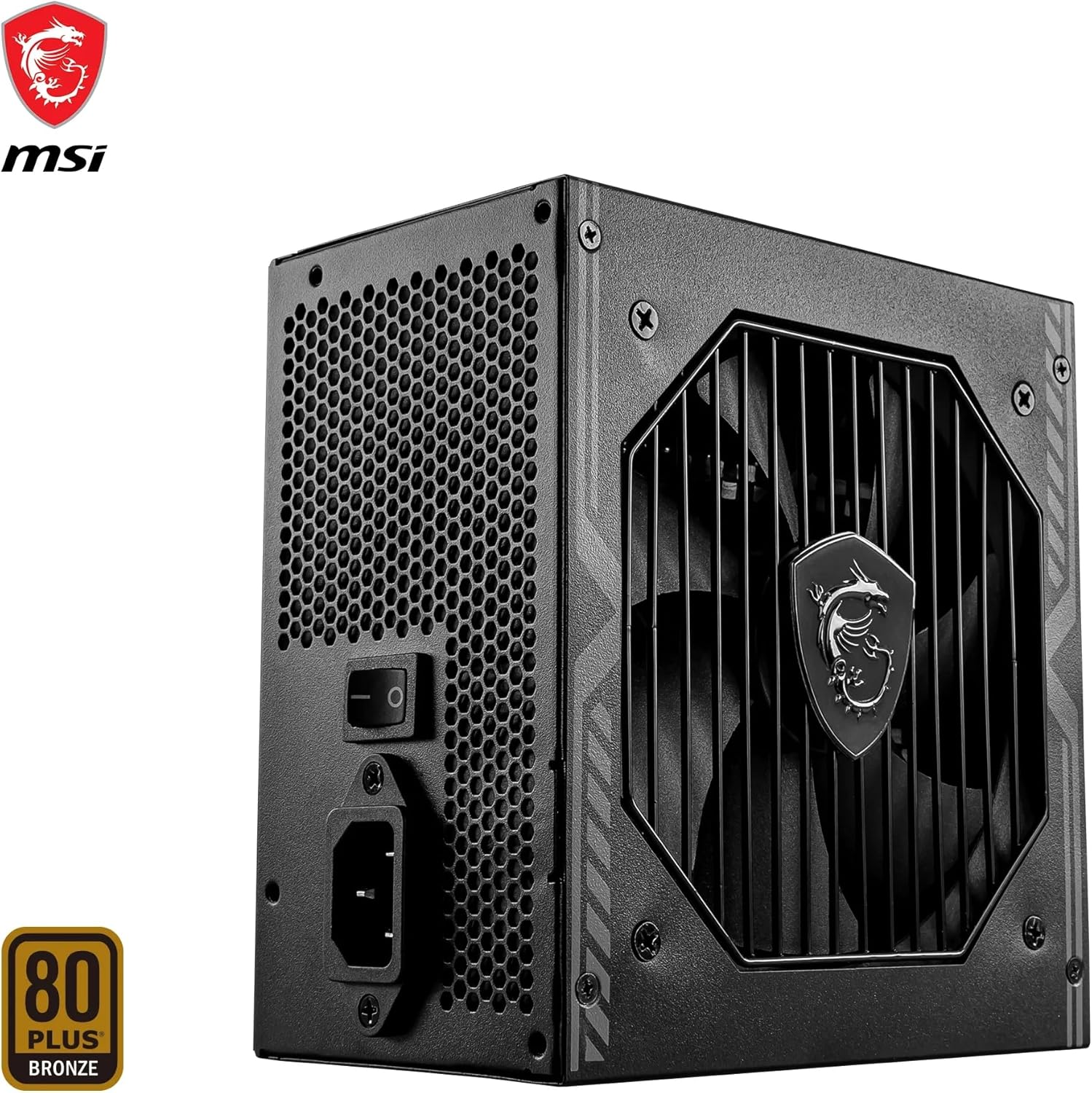 MSI MAG A750BN PCIE 5.0 Power Support, 750W, 80 plus Bronze, Pcie 5.0 GPU Support, ATX PSU image number 3