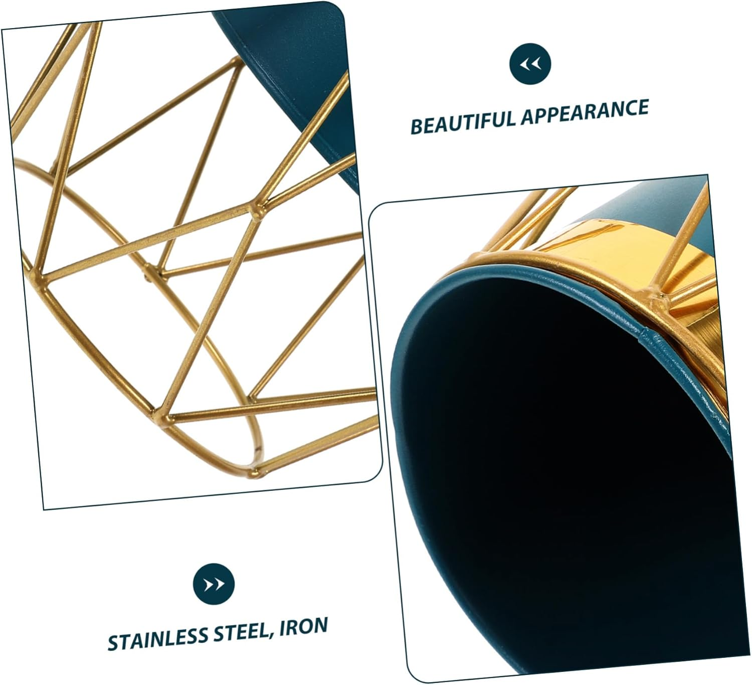 Nordic Flower Pot Stand Durable for Outdoor Use Enhance Your Garden Aesthetics Random Color