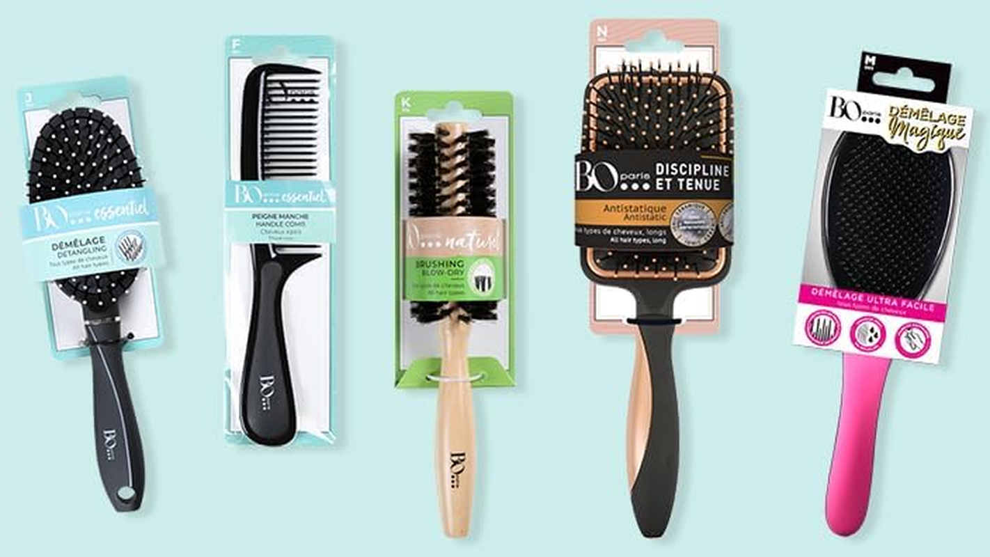 Fancy Oval Brush - Special Hair Removal - All Hair Types - Paris image number 1