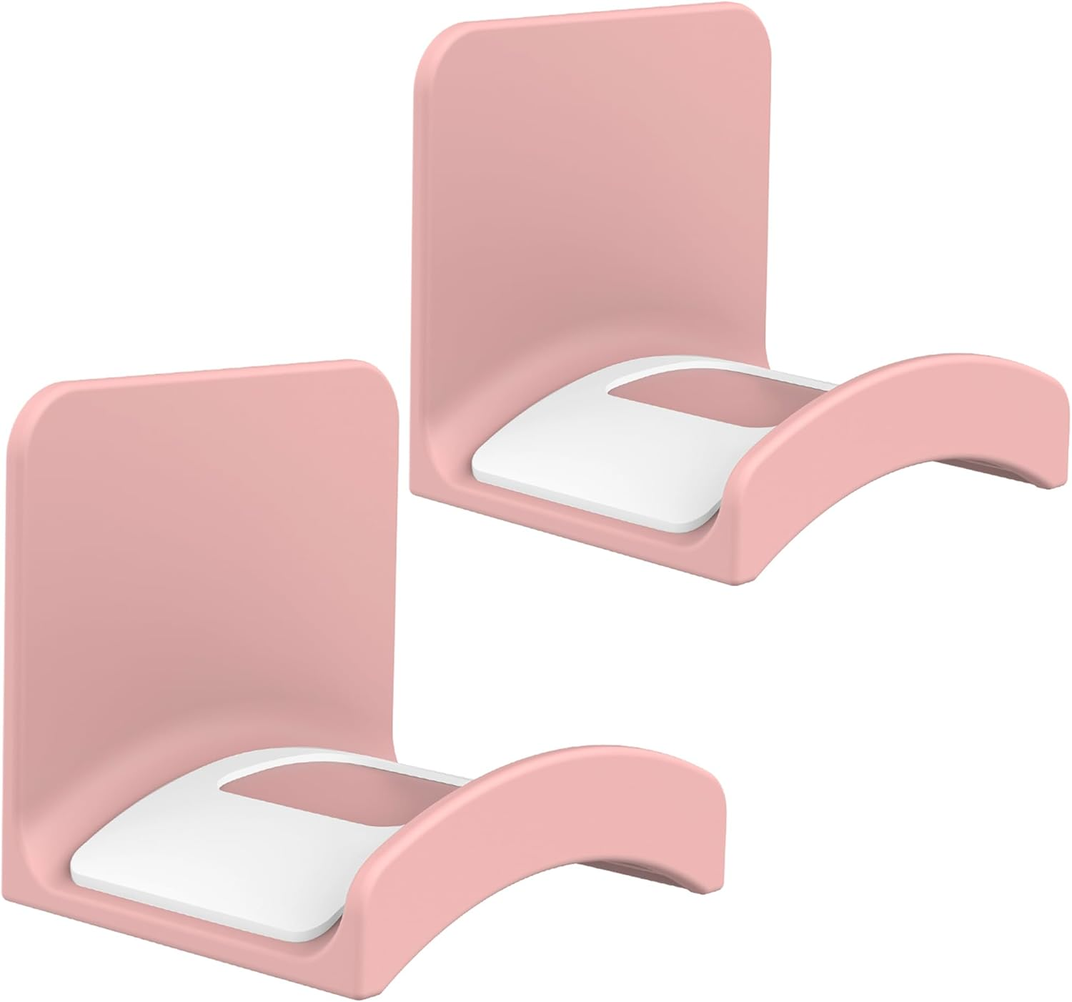 SOKUSIN Headphone Stand Headset Holder - Adhesive Gaming Earphones Hanger, Universal Desk Wall Mount Hook for All Headphone/Controller, Compatible with Beats, Airpods Max,Sony, JBL (White)