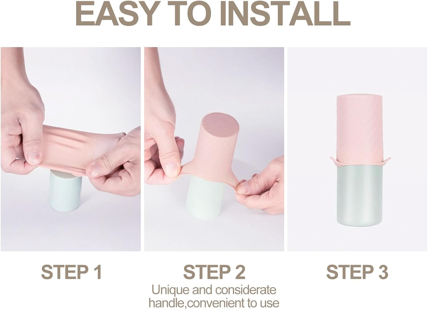 Silicone Bottle Covers, 8 Pack - Cruise Ship Essentials by H HOME-MART, Travel Accessories for Women & Men, Leak-Proof, Fits Most Travel Size Toiletry Bottles