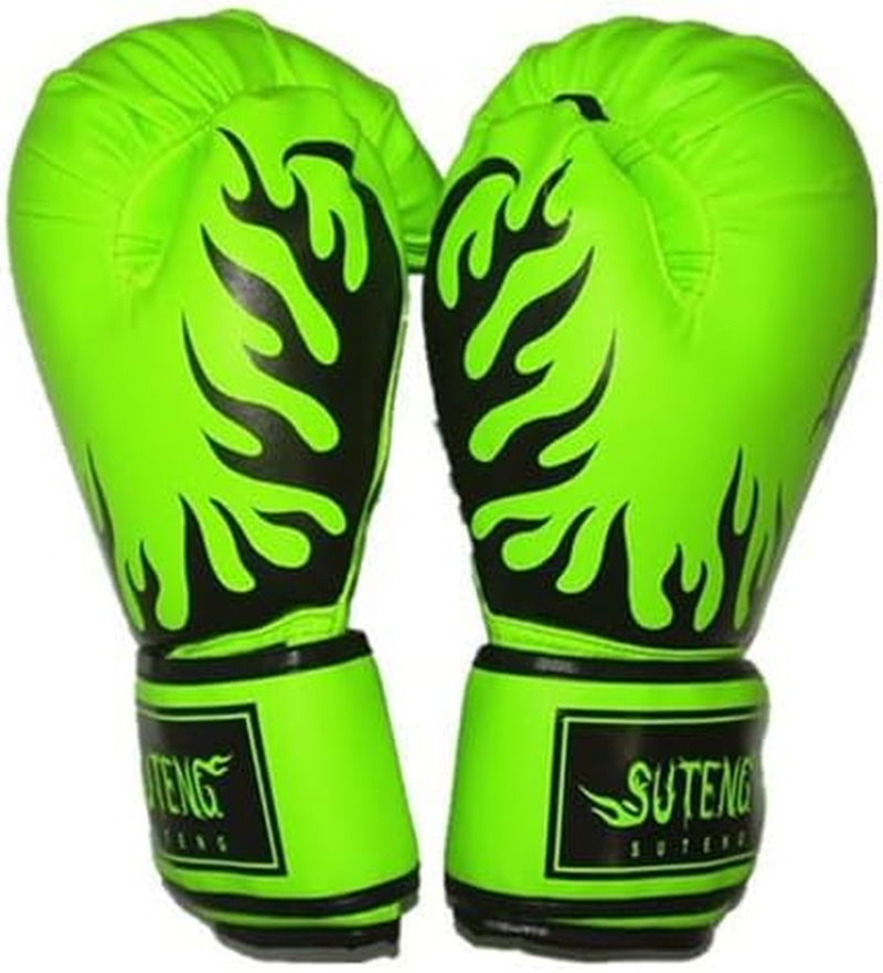 AIMALL Children Kids Boxing Sparring Training Gloves MMA Kick Boxing Punching Gloves - 3-12Y, High-Grade PU Leather & Sponge, Ventilated, Protective, 25X15X3Cm
