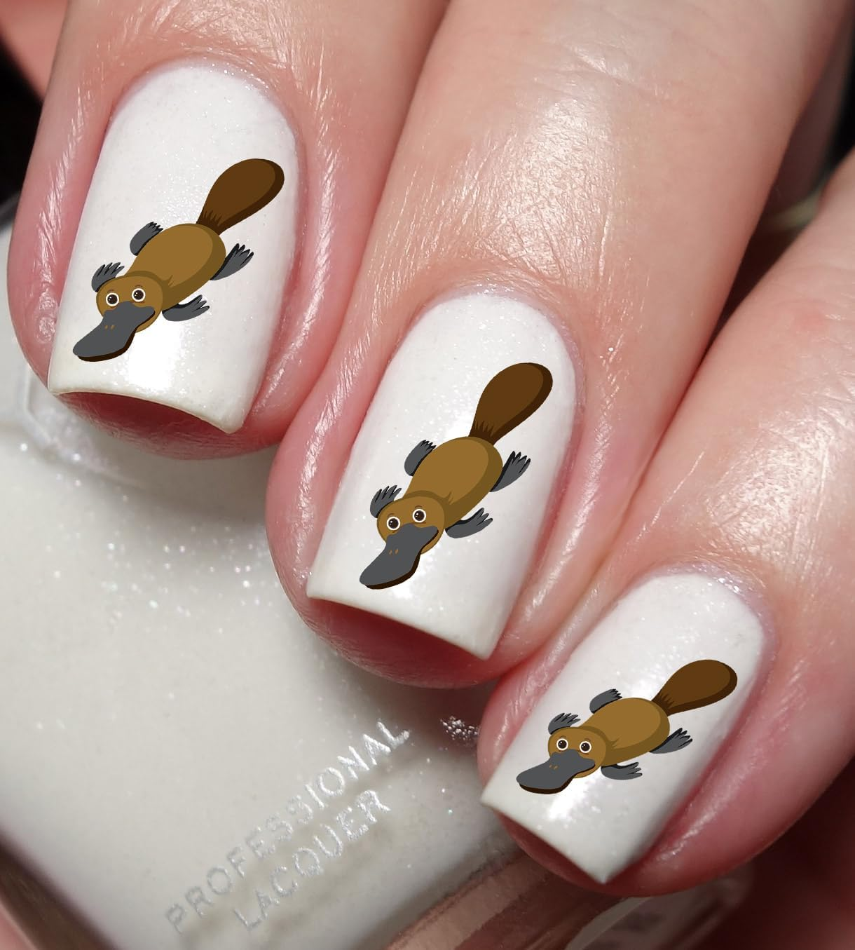 Platypus Nail Art Decal Sticker image number 5