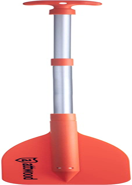 Attwood Emergency Telescoping Paddle for Boating, Orange image number 2