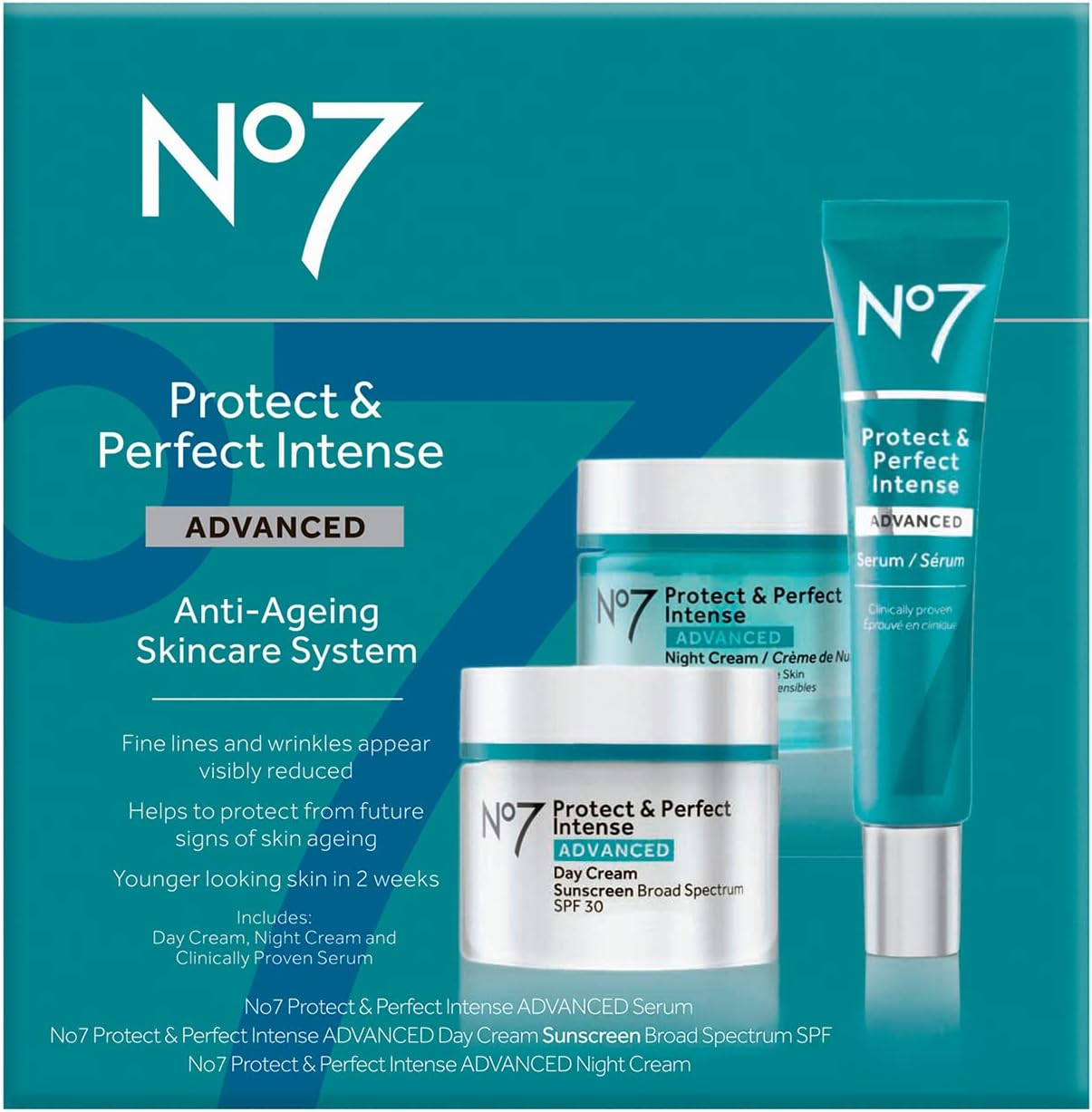 No7 Protect & Perfect Intense Advanced Skincare System image number 4
