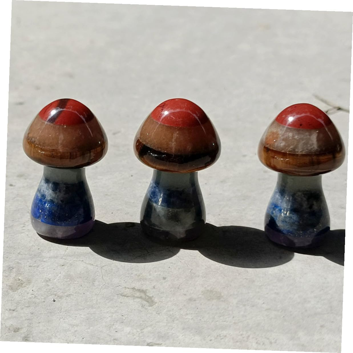 ROMISBABA Portable Crystal Gua Sha Facial Massage Tool Smooth Natural Stone for Face Neck Skin Care Slimming Wrinkle Reduction Massager Suitable for Men Women Teens Daily Spa Routine image number 4