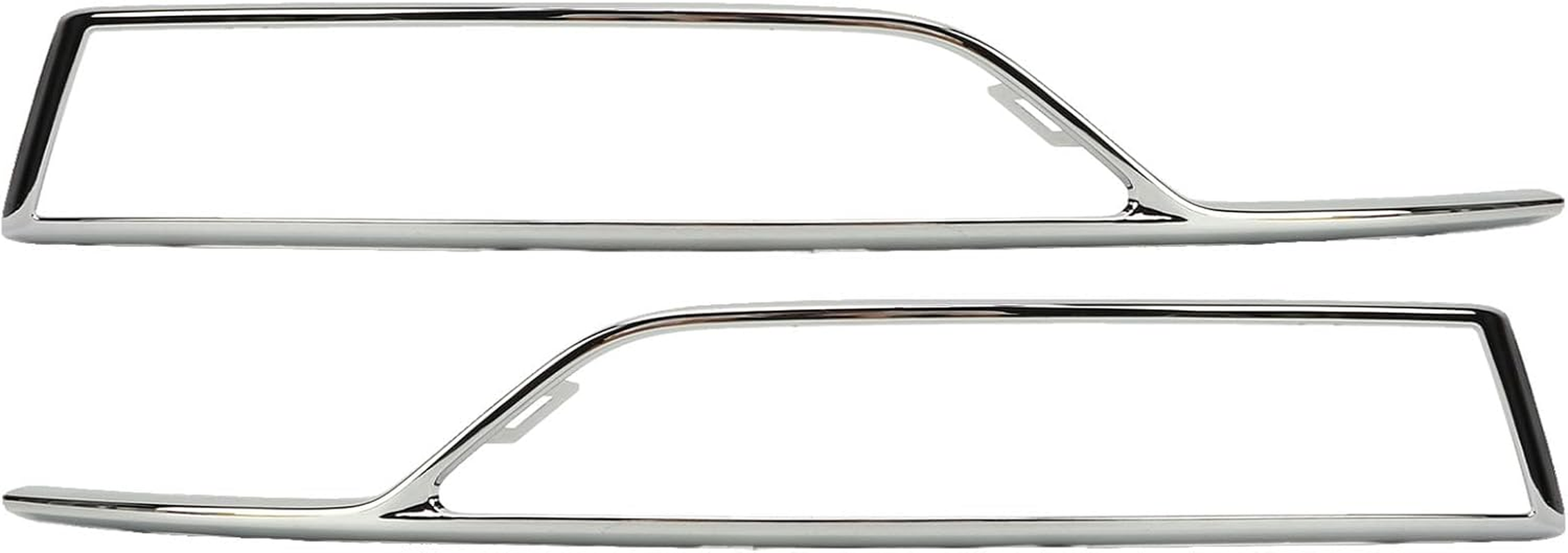 Chrome Plated Bumper Grille Trim 5E3853767 Grill Frame Protector for Scout 2020 to 2023 image number 5