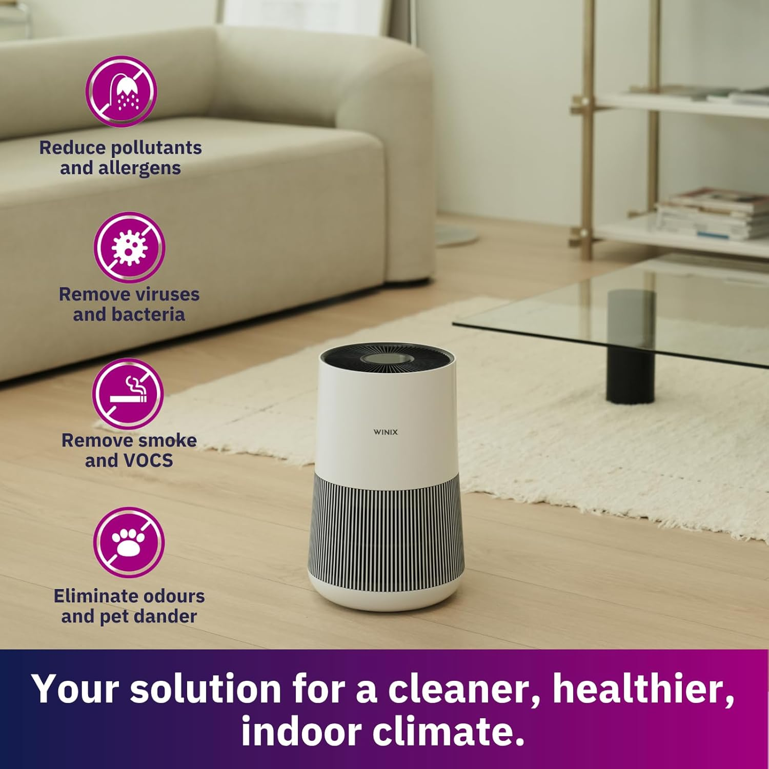 Winix Compact 360 5-Stage Air Purifier