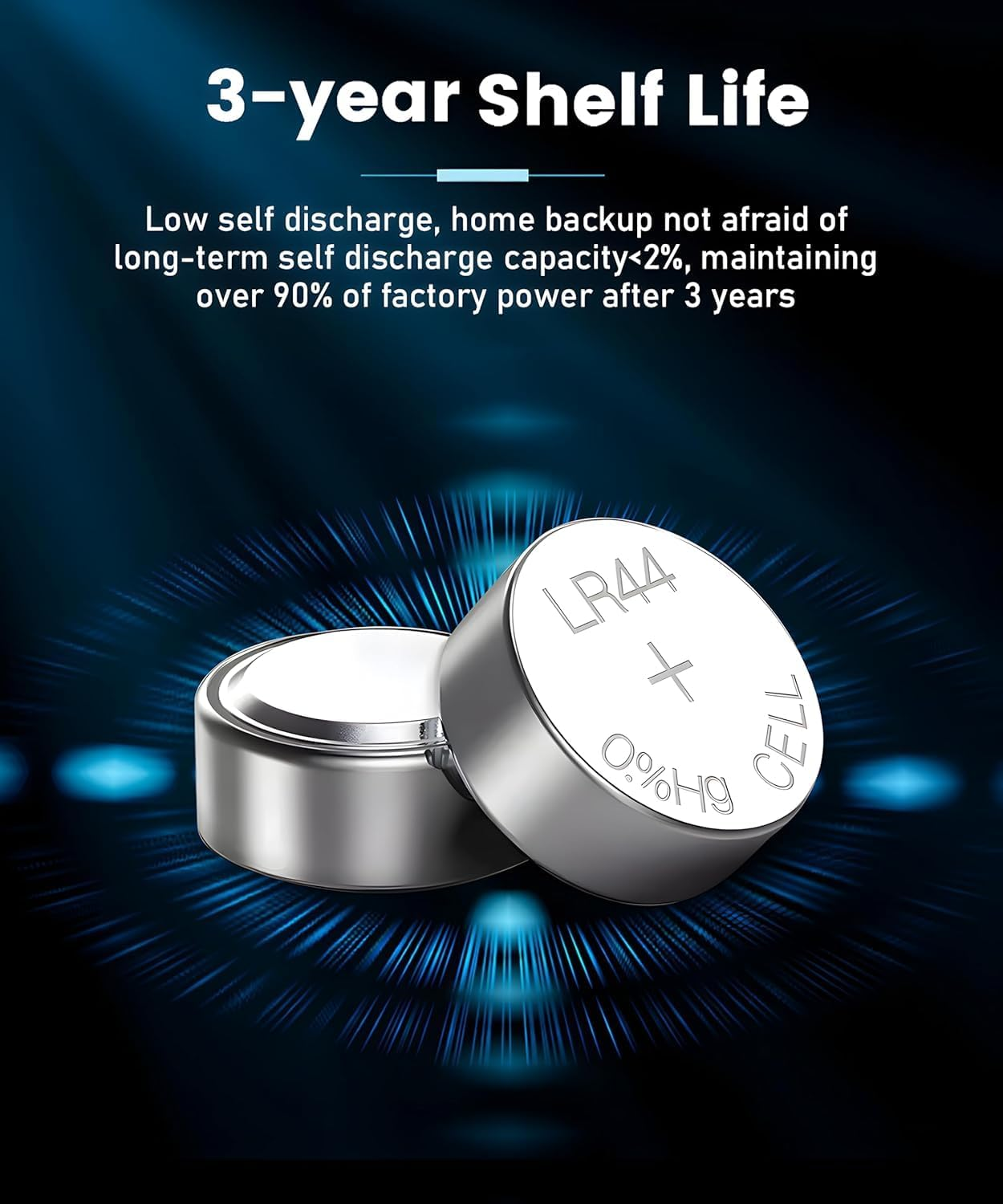 10 Count AG13 Battery LR44 Button Cell Batteries L1154 Battery 1.5V G13 357 303 SR44 LR1154 Button Coin Batteries for Calculator Watch image number 5