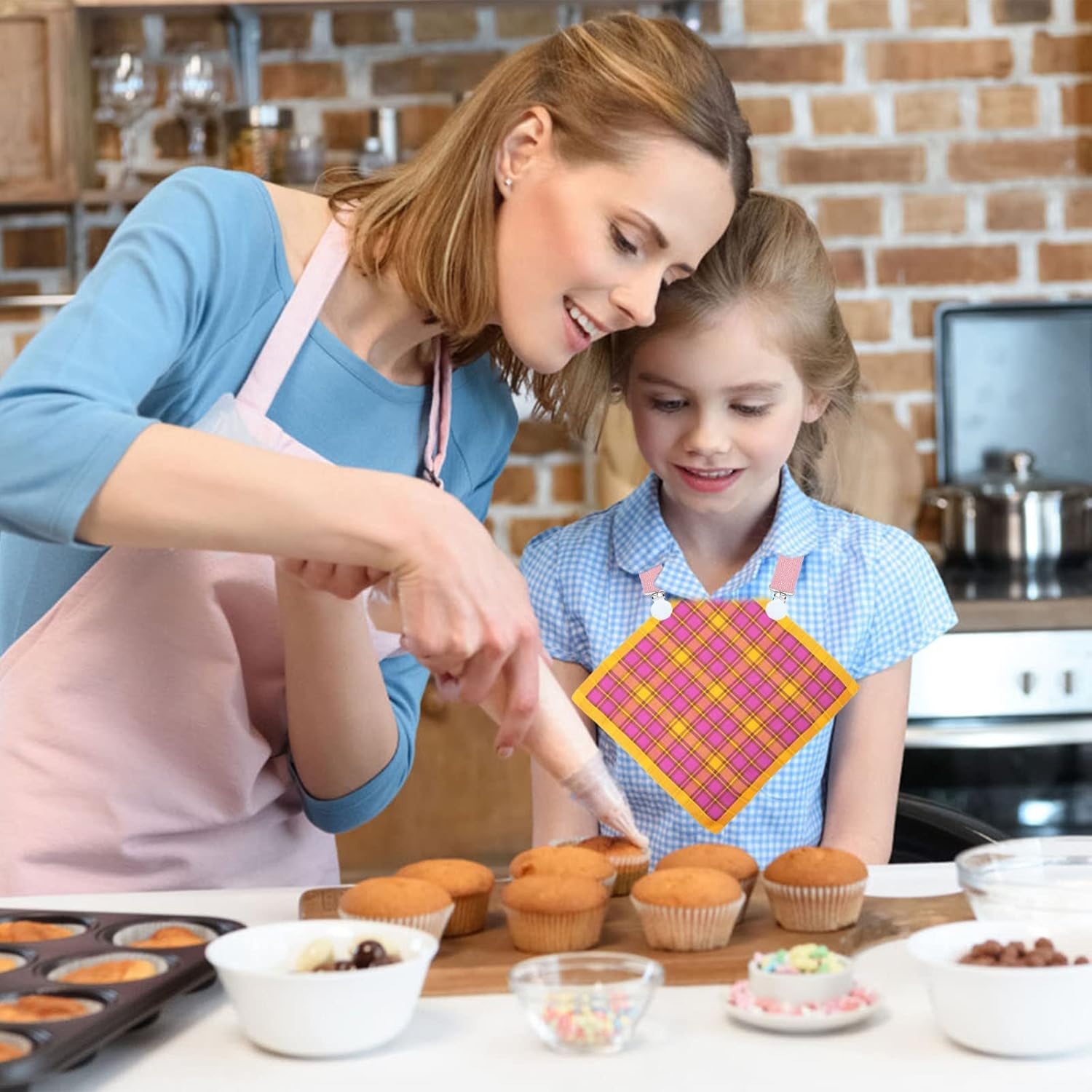 3 PCS Multipurpose Clips Baby Nursing Cover Clips Saliva Towel Double-End Clamp Toy Anti-Drop Clip Adjustable Braid Strap Dental Bib Holder Clip Napkin Holder for Adult Kids (Orange/White/Pink) image number 5