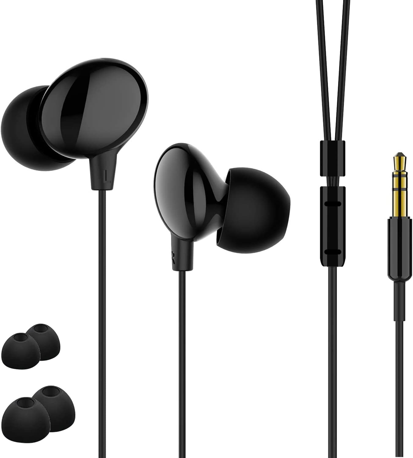 LEMEGA Earphones, Comfortable in Ear Earphones with Stereo Sound, for PR1/ PR2/DR1/DR3/CR2+/CR4 DAB Radio - Black image number 6
