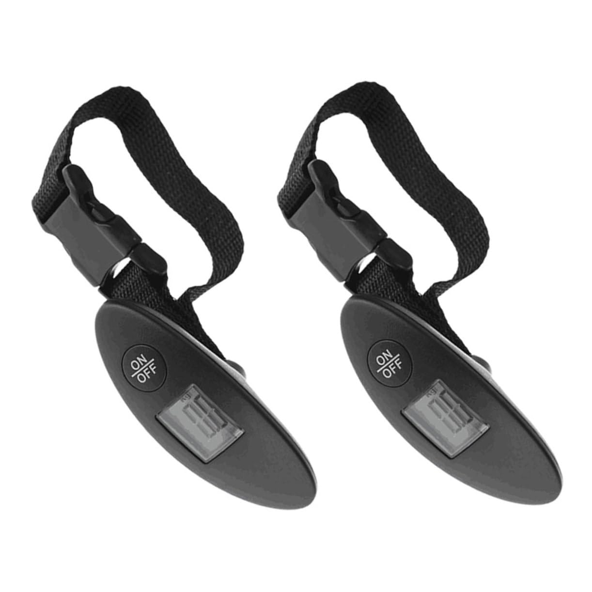 HEALEEP 2Pcs Digital Luggage Scale Handheld Suitcase Weight Scale Capacity Portable Travel Weighing Tool Accurate Measurement for Heavy Bags and Packages image number 6