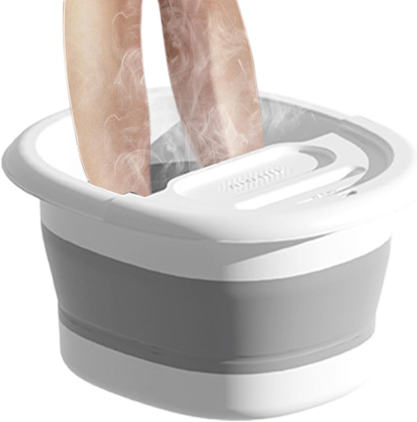 Foot Bucket,Foldable Foot Soak Tub | High Capacity Foot Bath Basin for Relieving Discomfort and Stress Amith image number 1