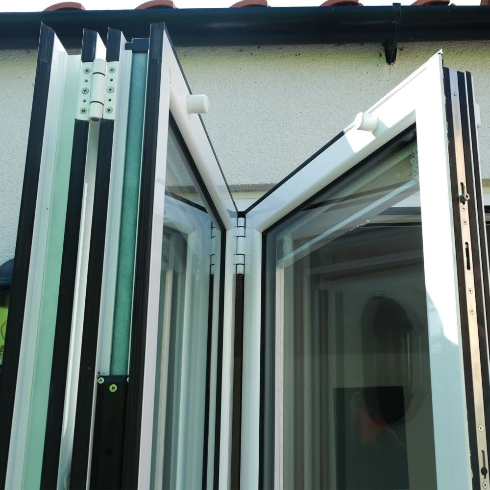 Doormag Bifold Door Magnet | Door Stop & Magnet with Catch | Fixing Screws Included (Anthracite Grey) - White image number 6