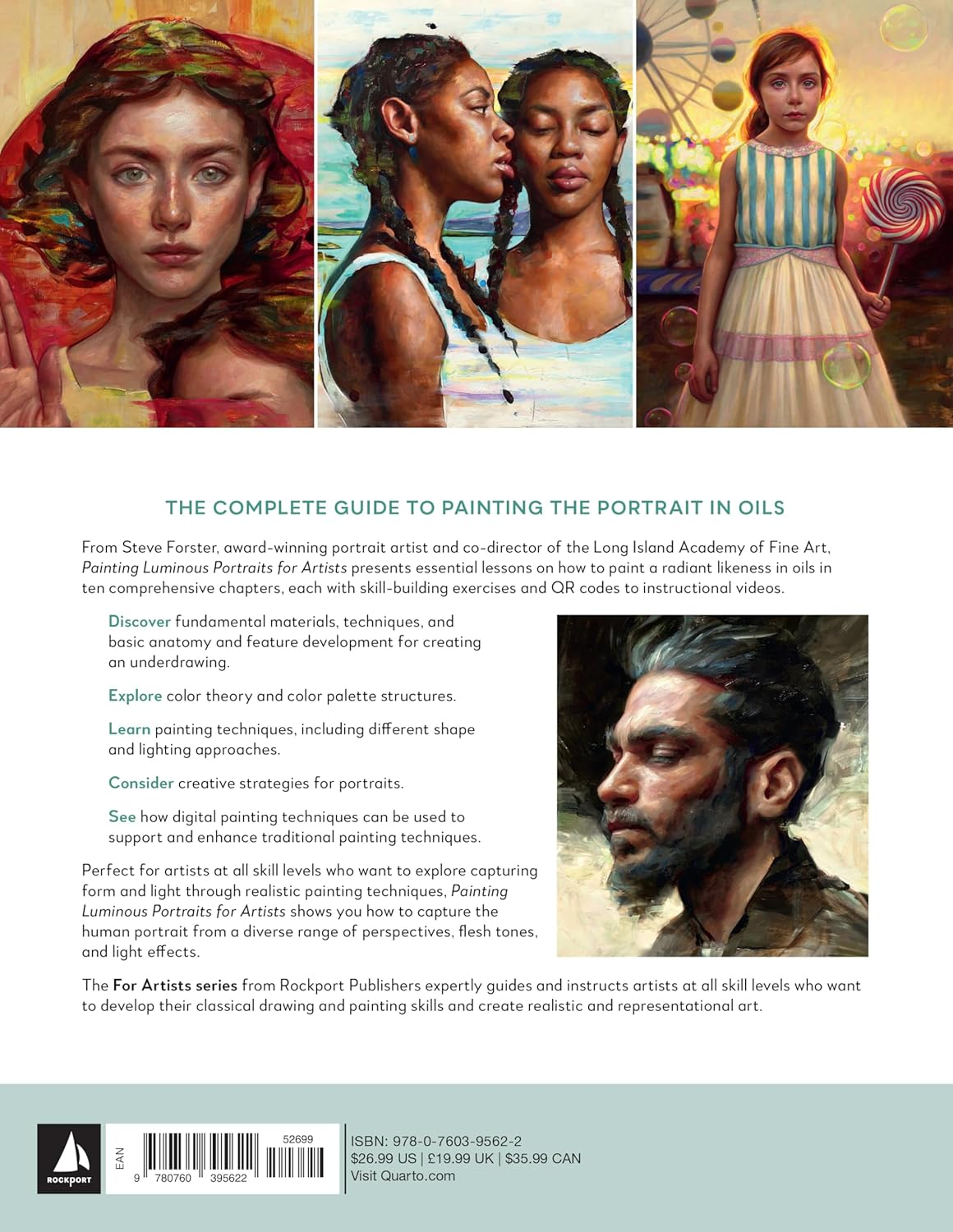 Painting Luminous Portraits for Artists: an Essential Guide to Painting Facial Features, Fleshtones, Light, and Form: 11